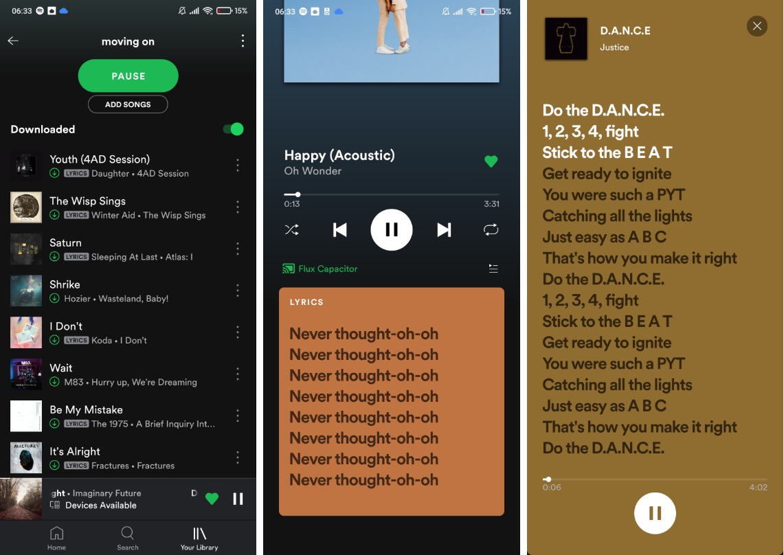 Spotify va bientôt afficher les paroles de vos chansons préférées