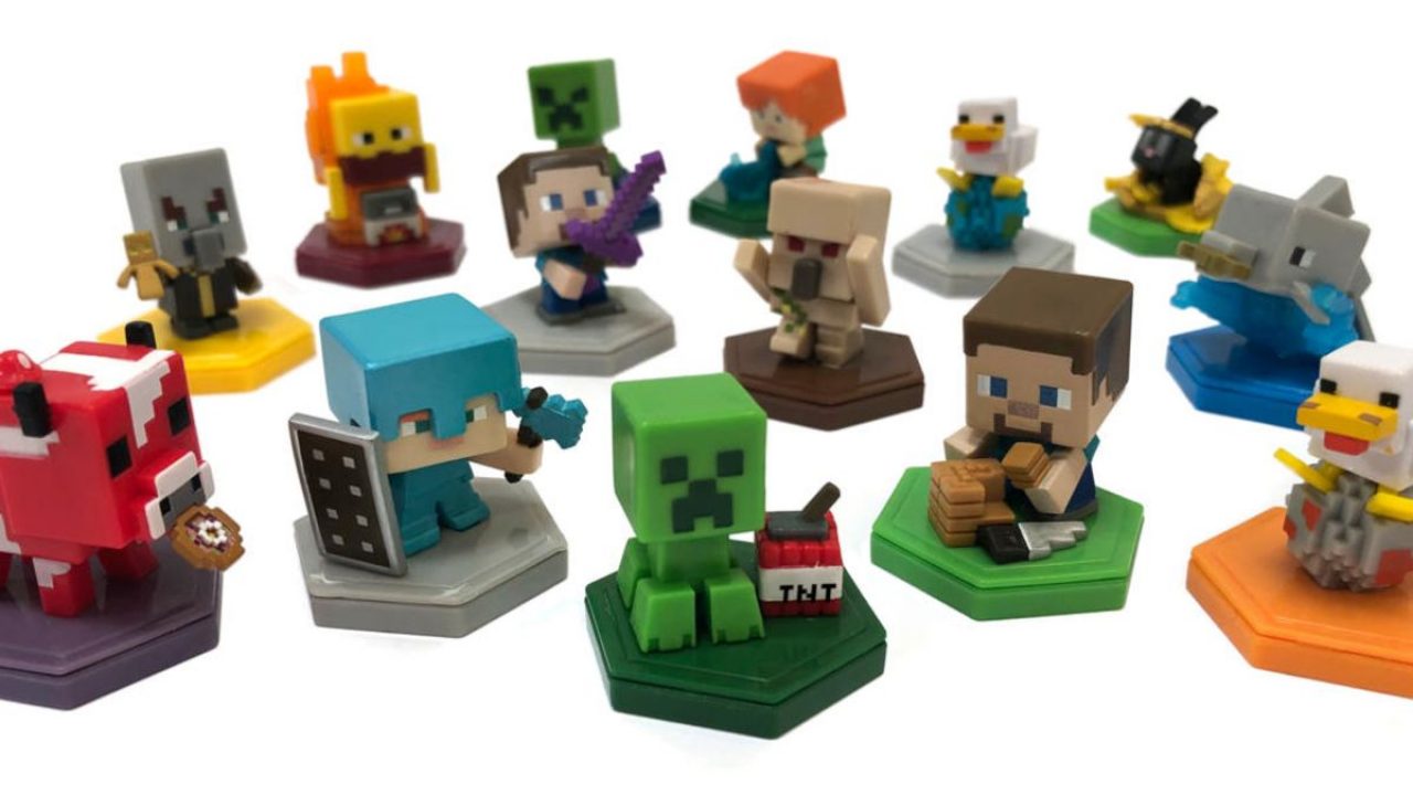 Minecraft Earth : des figurines NFC, façon Amiibo, bientôt chez Mattel