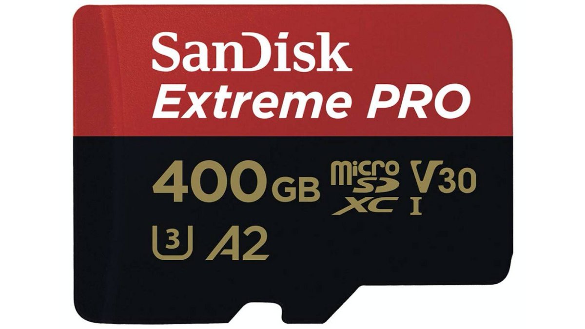 carte memoire microSDXC SanDisk Extreme PRO 400 Go adaptateur SD.jpg