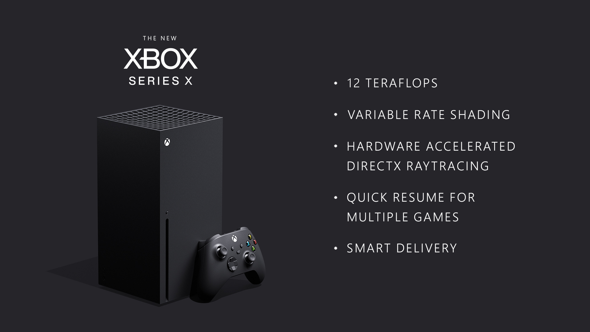 Microsoft détaille les caractéristiques de sa Xbox Series X