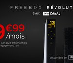 Vente privée : l'abonnement Freebox Révolution avec TV by Canal à 9,99€/mois durant 1 an