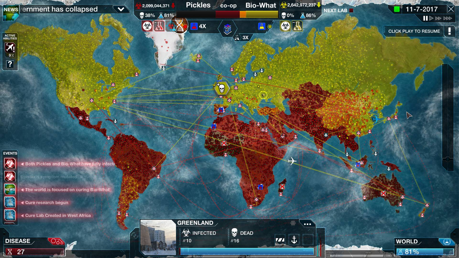 La Chine retire le jeu vidéo Plague Inc. de l'App Store