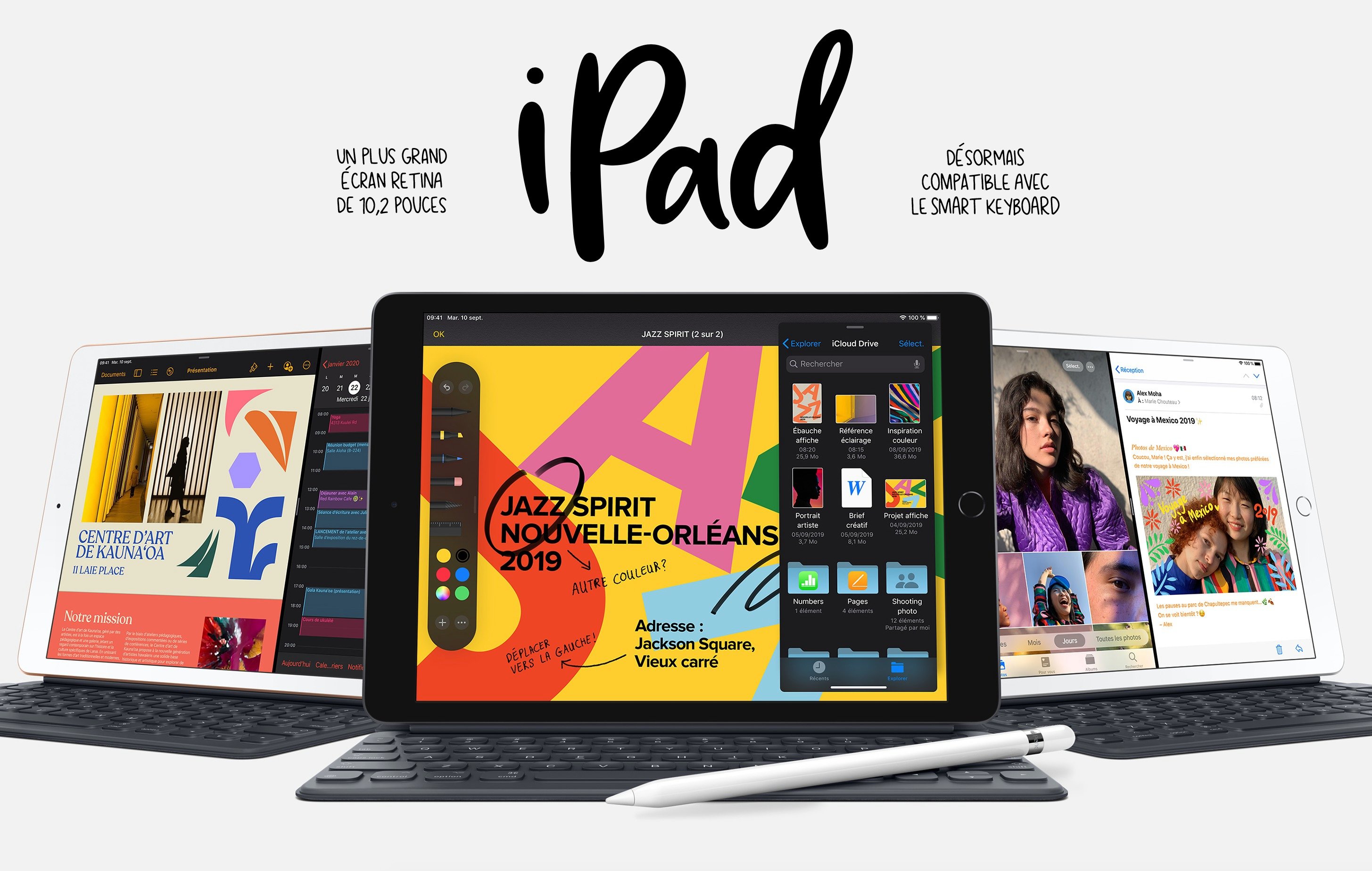 Apple pourrait accompagner son prochain iPad Pro d'un clavier équipé d'un trackpad