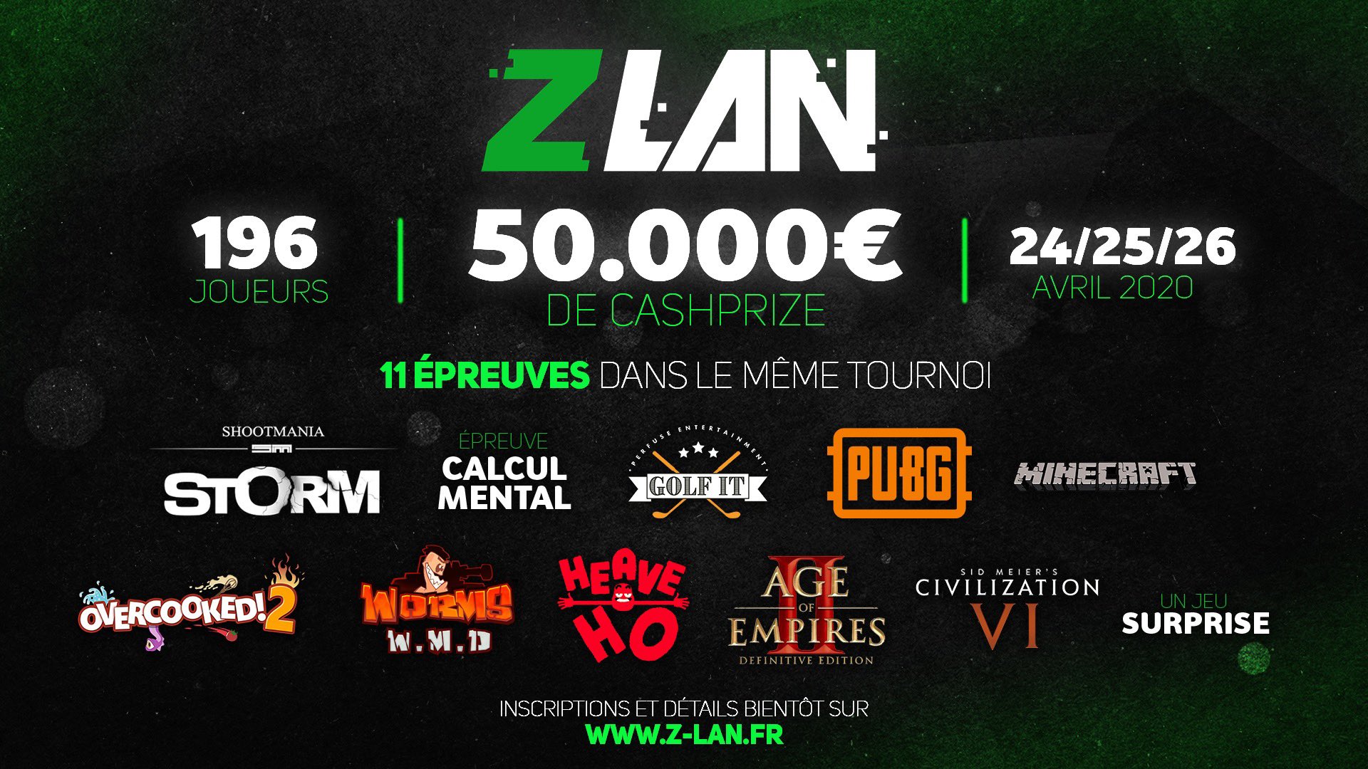 ZLAN : les dates de la seconde édition et le montant du cash prize enfin annoncés !