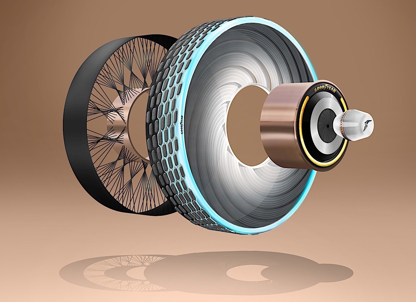 Goodyear veut créer des pneus qui se régénèrent
