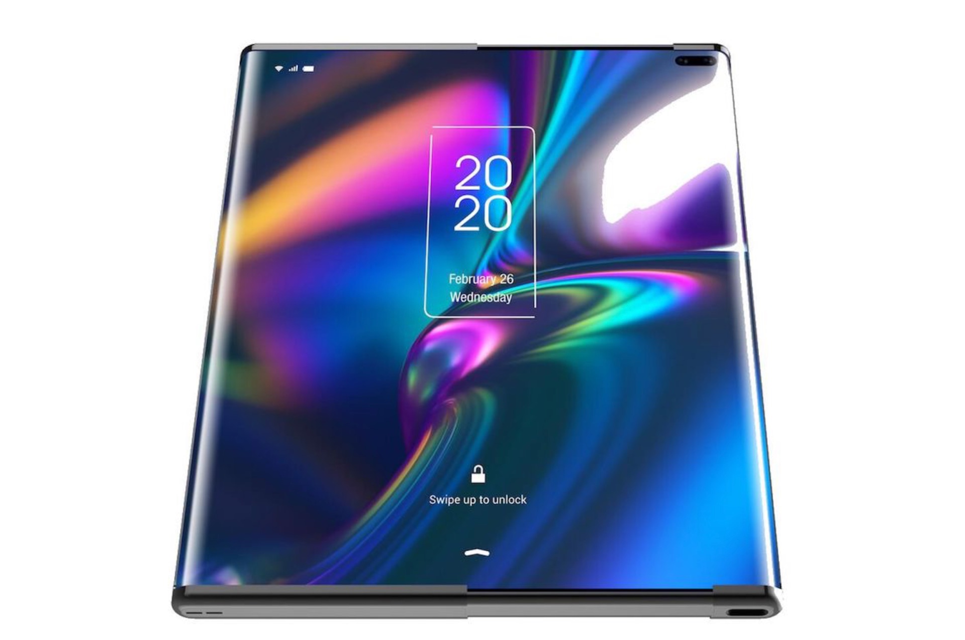 TCL dévoile en vidéo son premier smartphone étirable