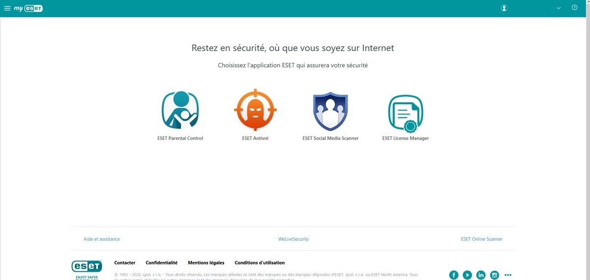 ESET 2020 Web
