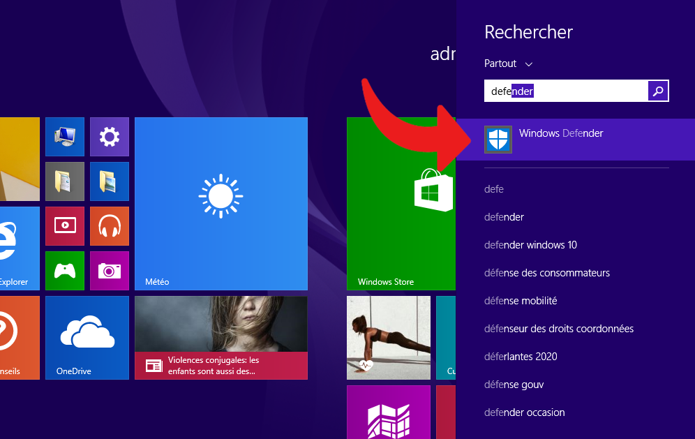 Windows 8 Defender © clubic.com