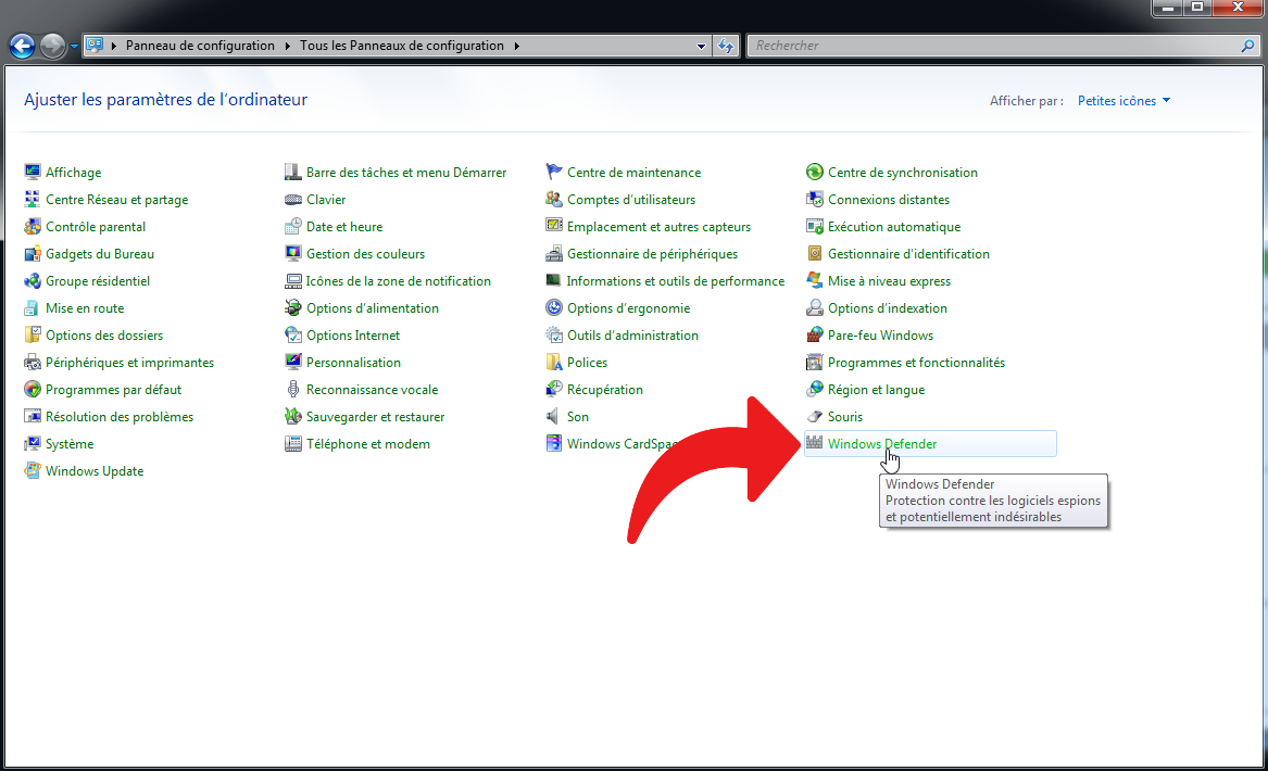 Désactiver Microsoft Defender définitivement - Windows 7 - 3