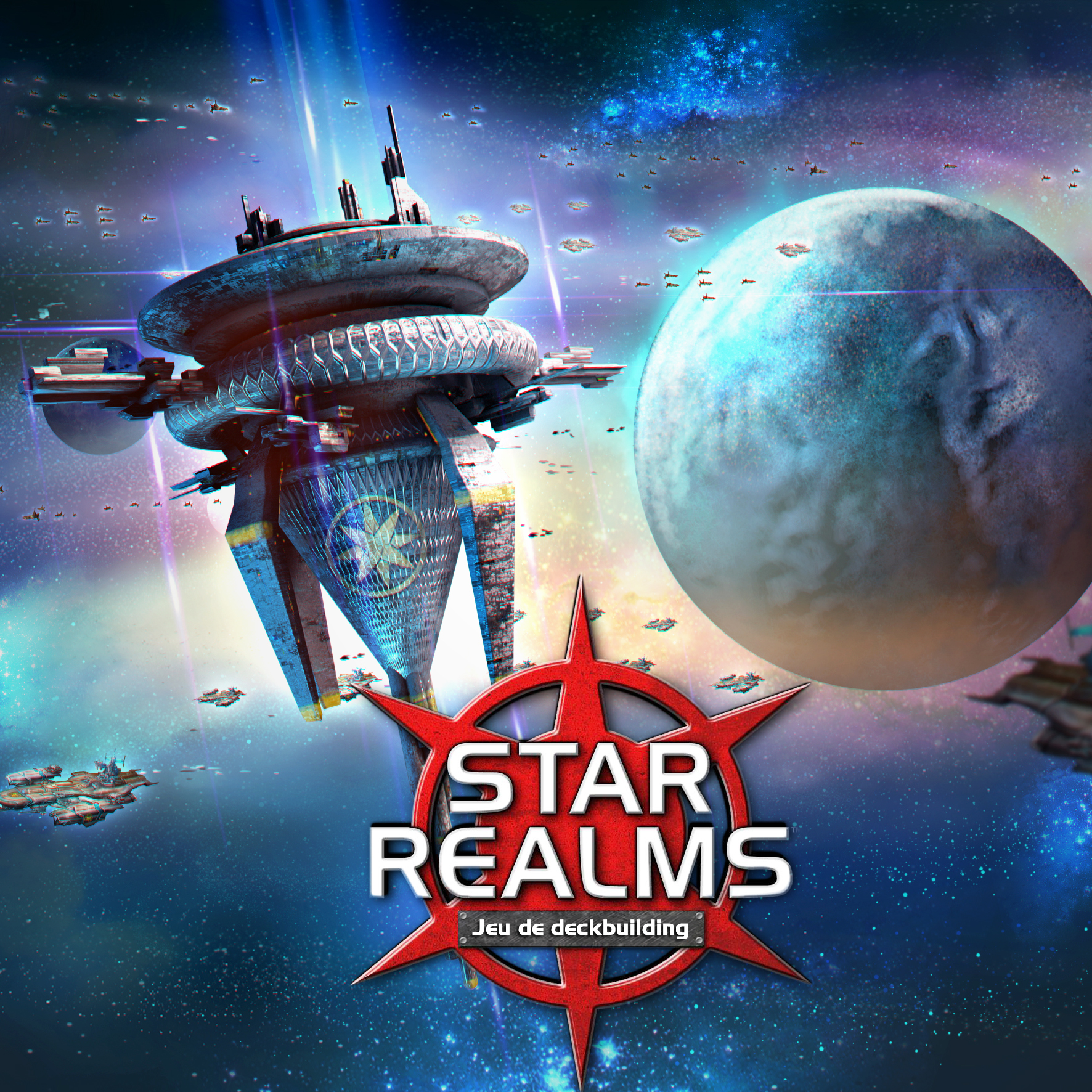 Sur un plateau | Star Realms, duel et deckbuiling dans les étoiles