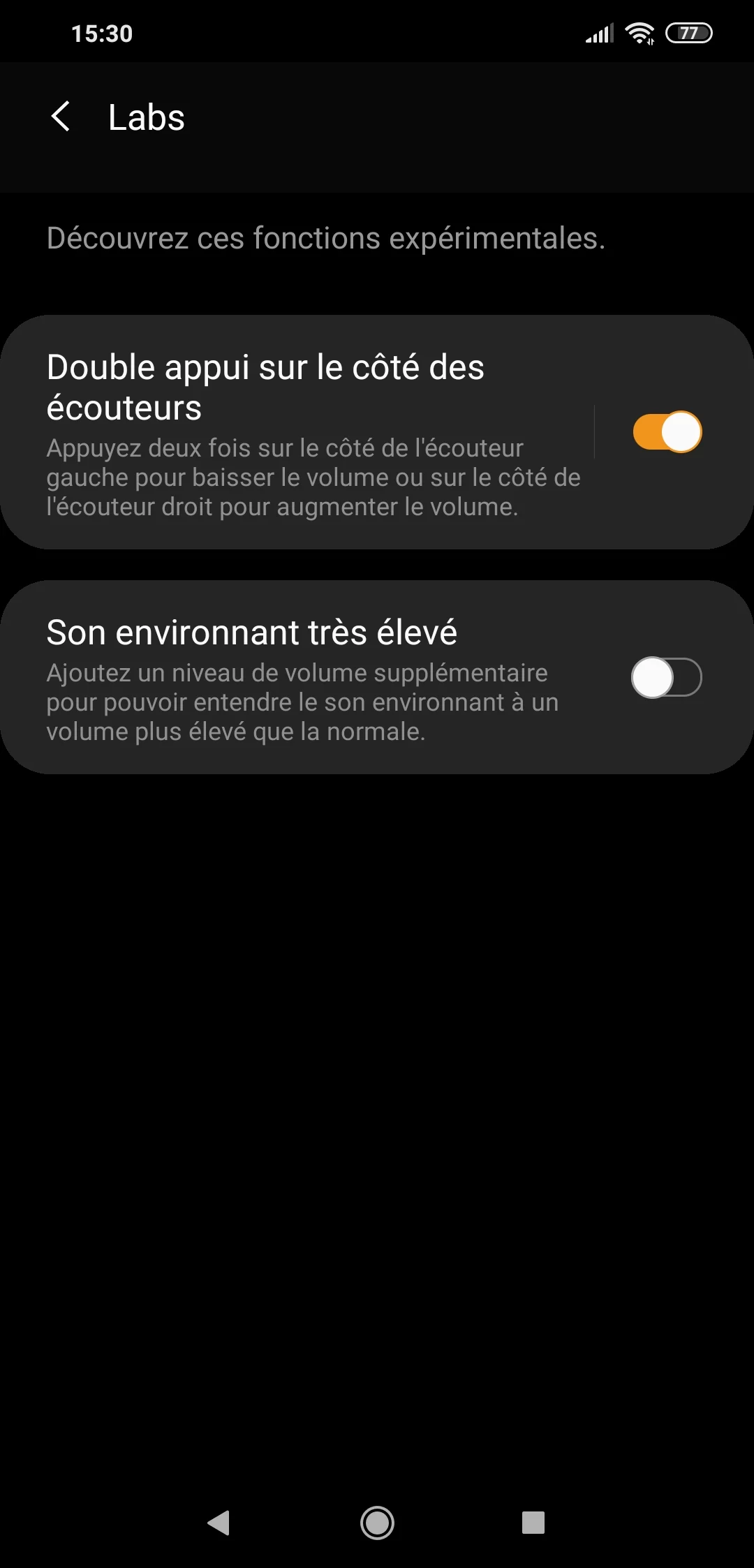 Galaxy Buds+ - Fonctions bêta