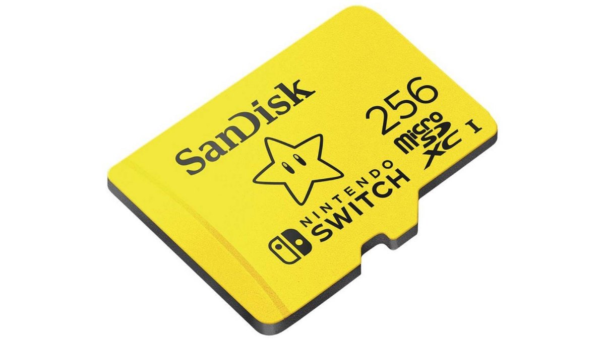 Faites de la place sur votre Nintendo Switch avec cette carte microSD  SanDisk 256 Go en promo
