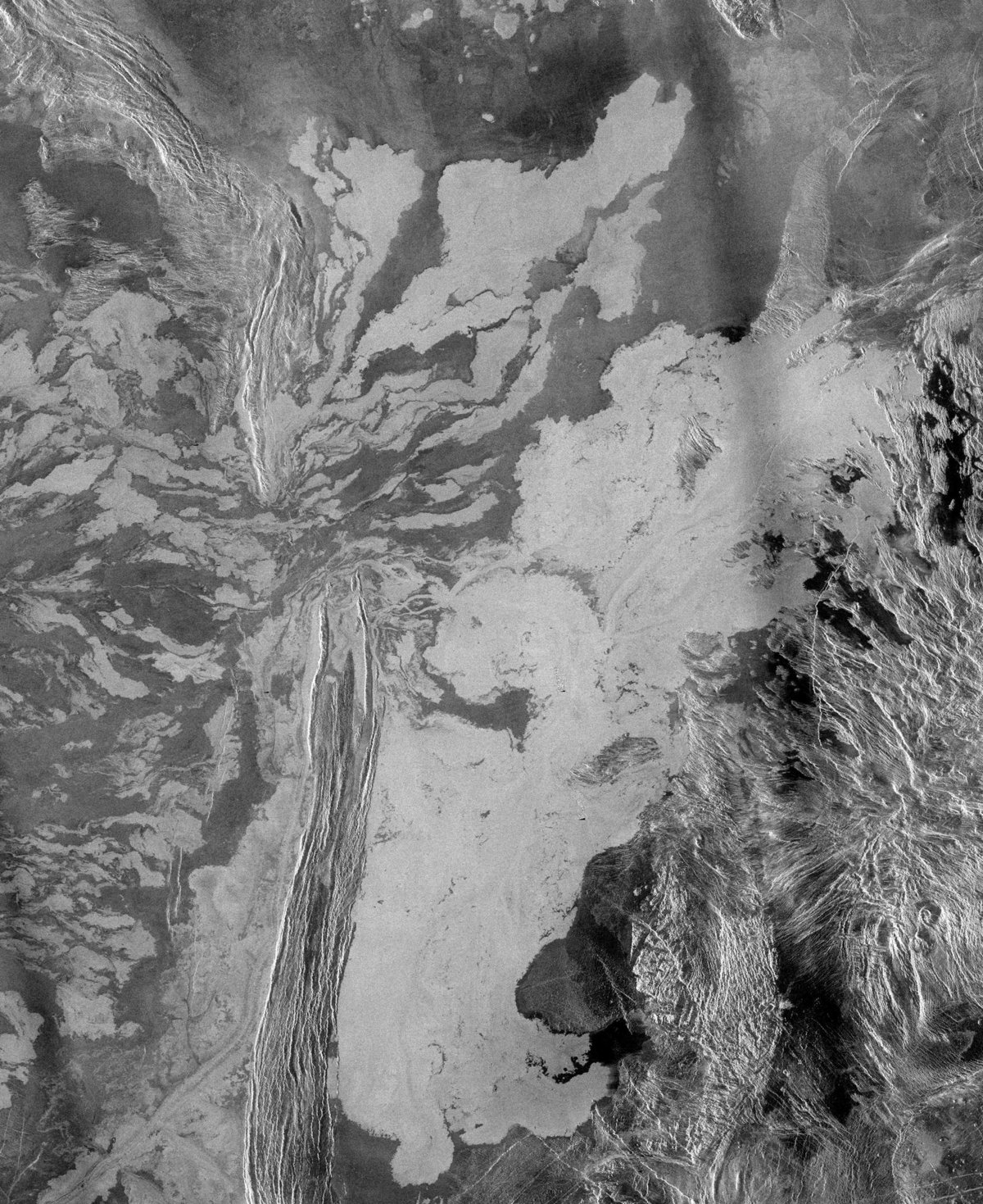 Venus surface par Magellan