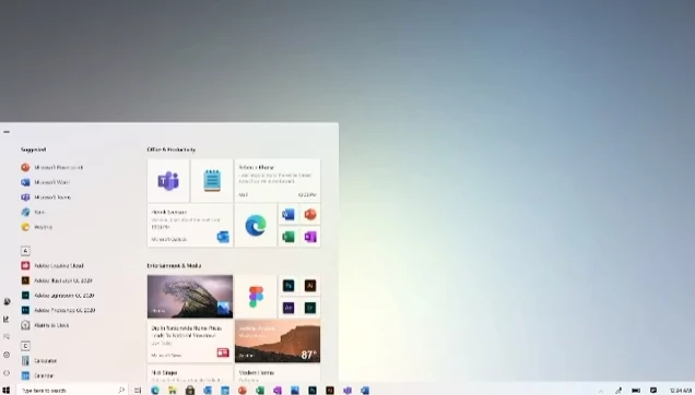 Windows 10 Démarrer