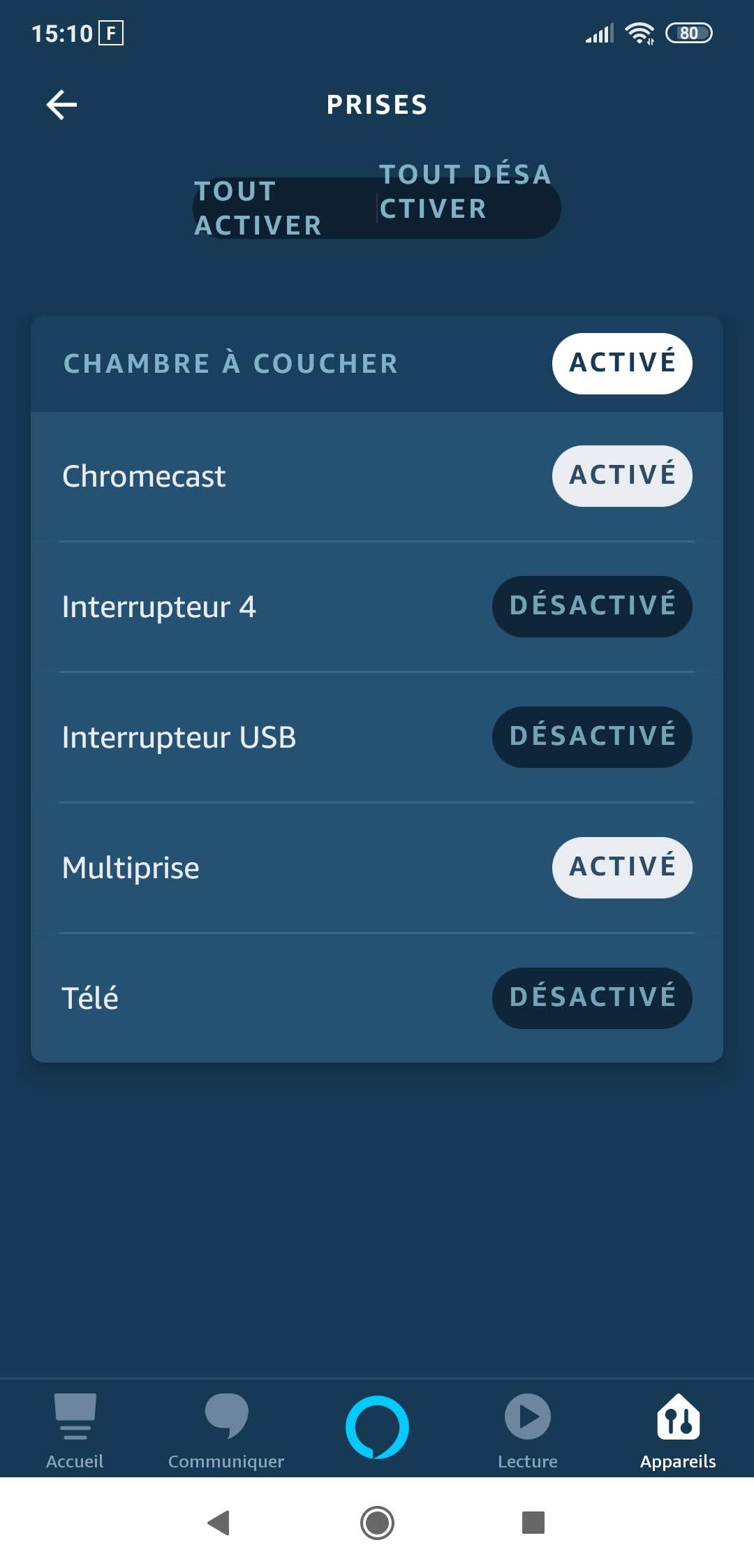 Multiprise connectée 4 prises + 4 USB A WiFi Polyco Konyks