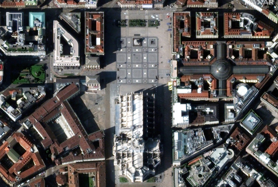 covid Duomo Milan