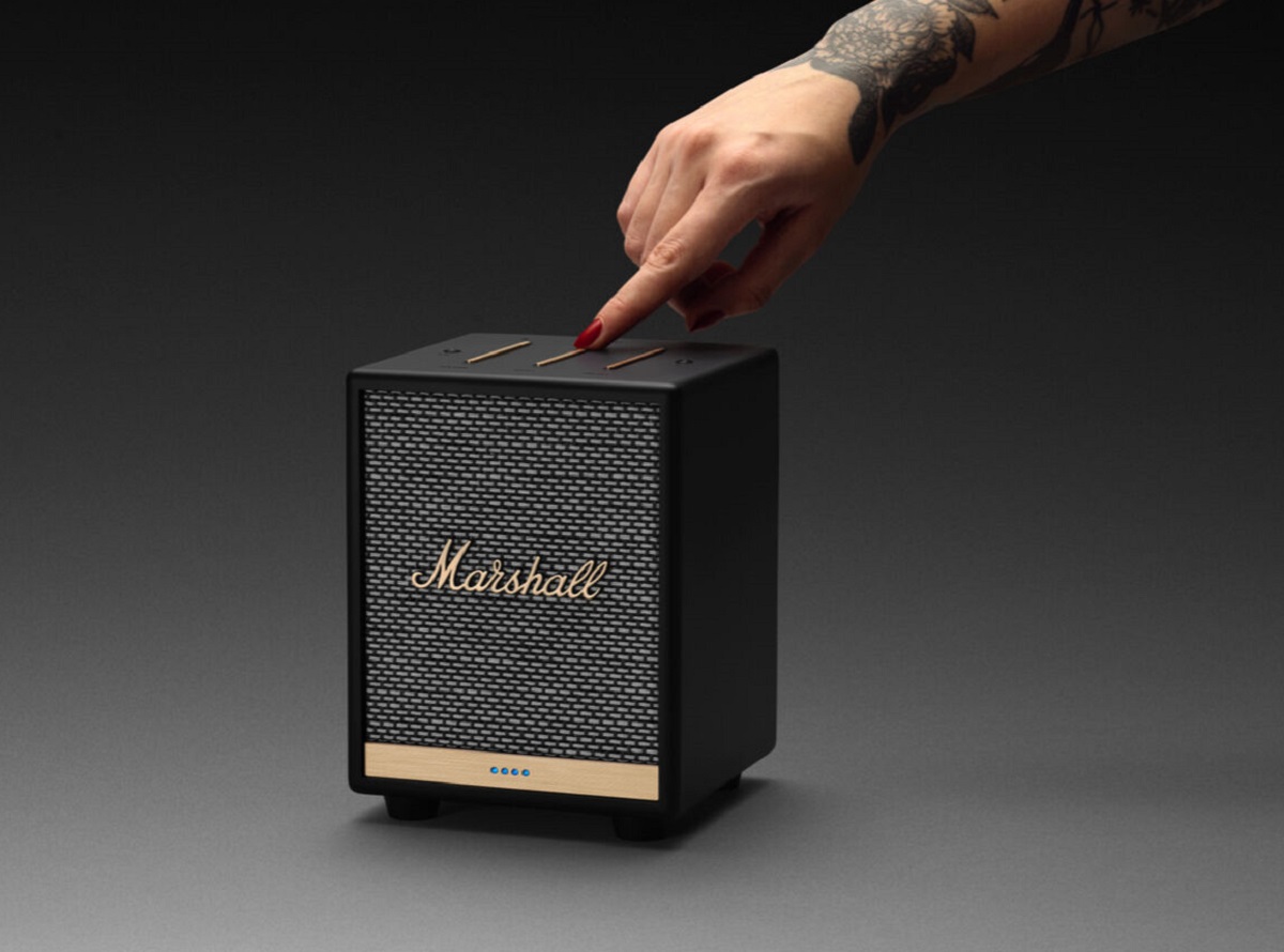 Marshall Uxbridge : une mini-enceinte connectée au design rock