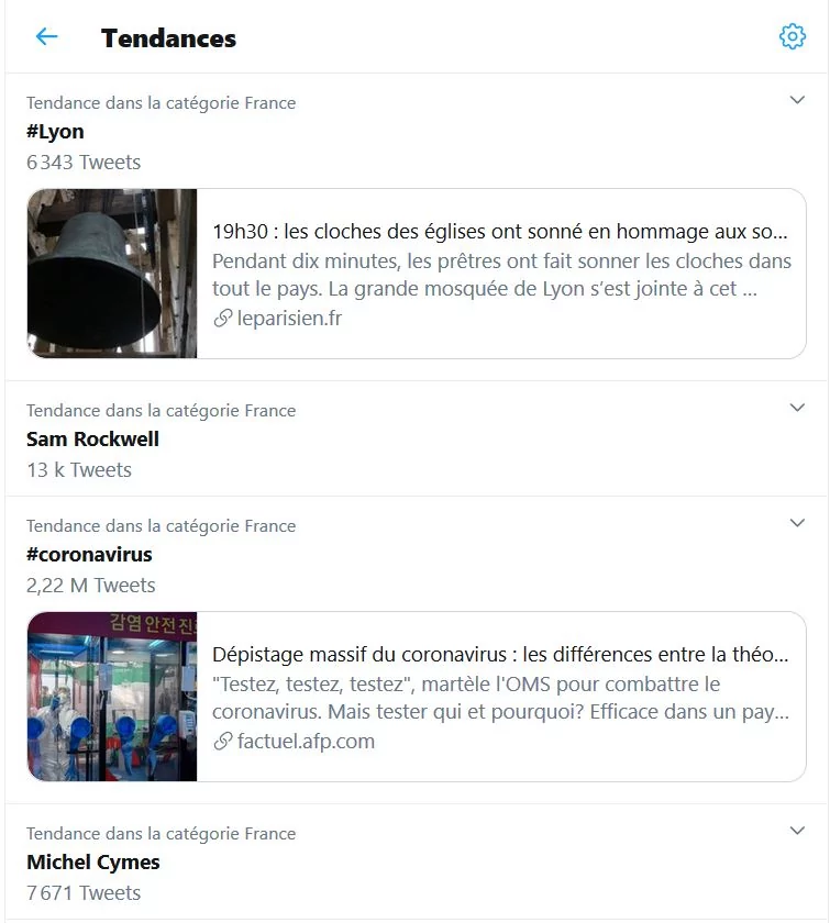 Page mère Twitter