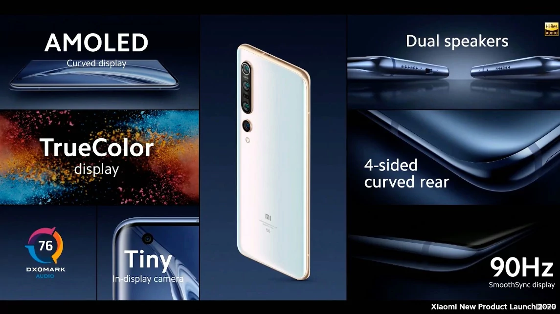 Xiaomi Mi 10 Pro specifiche