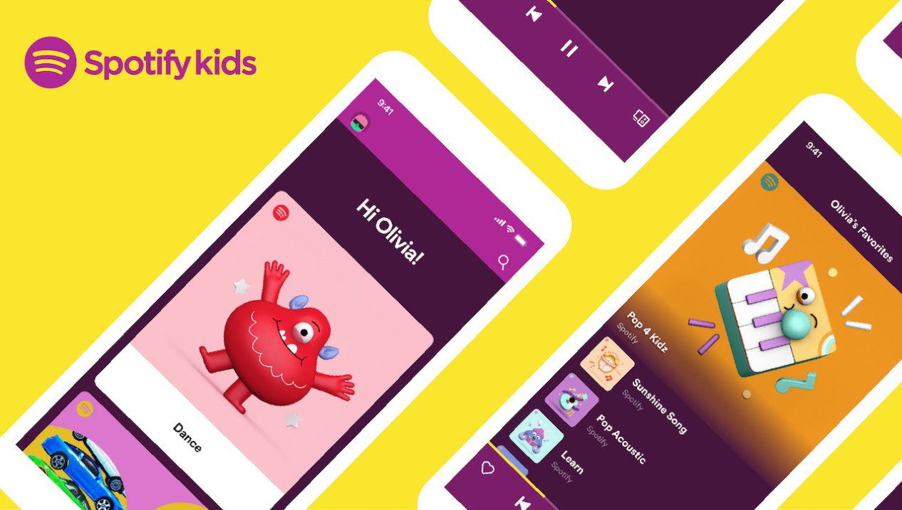 Spotify Kids se lance aux Etats-Unis... et en France !