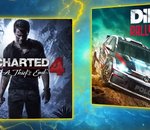 Uncharted 4 et DiRT Rally 2.0 débarquent en avril sur le Playstation+