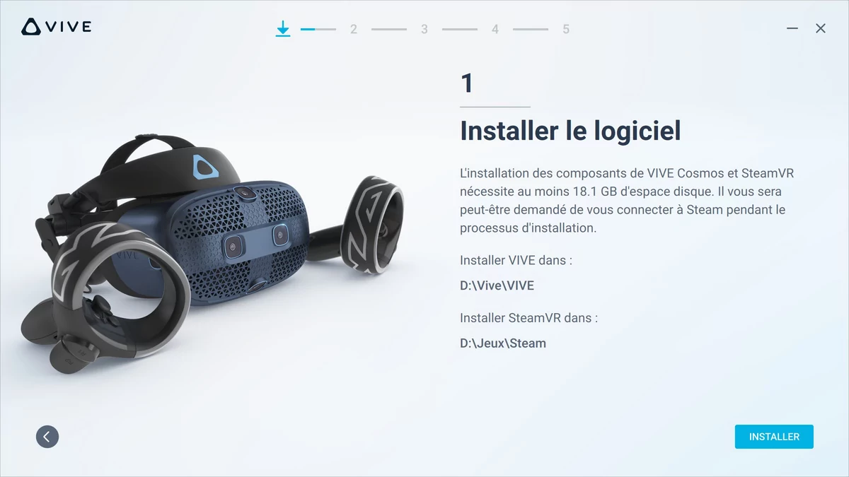 HTC Vive Cosmos