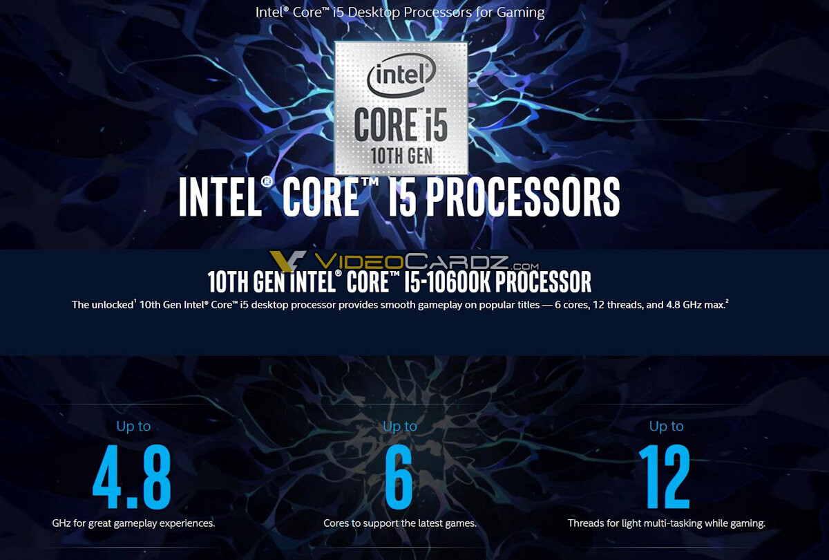 Intel : voici les prix des Core i9 de 10e génération, ils coûtent