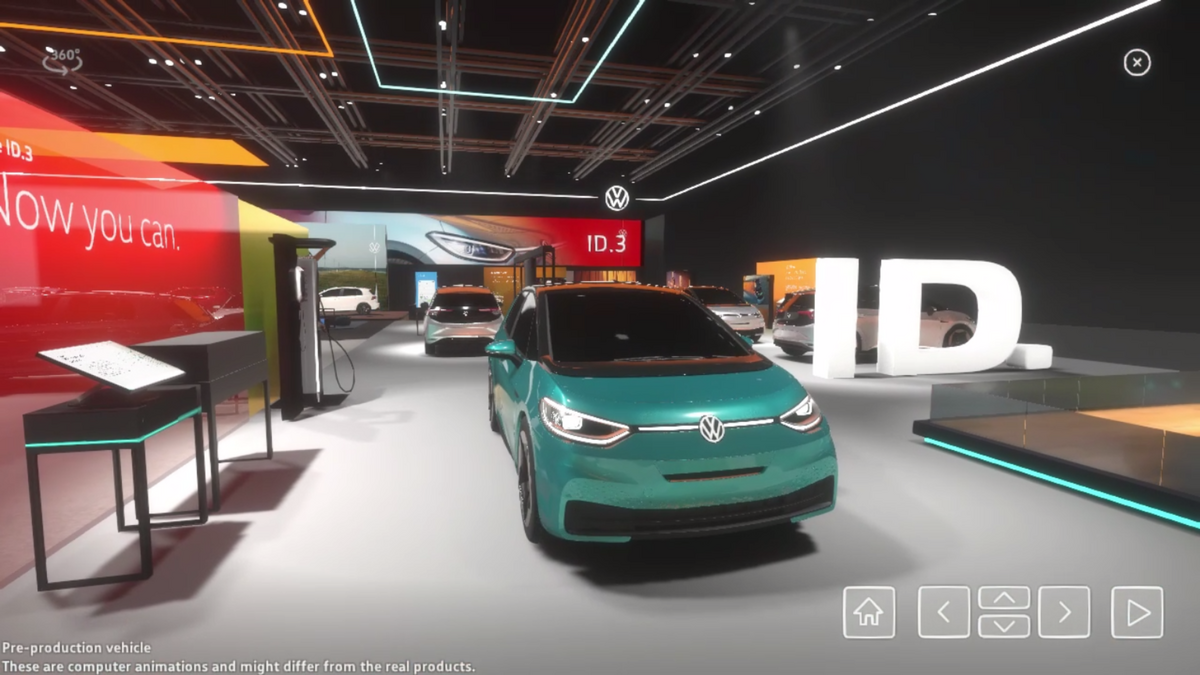 Volkswagen salon virtuel