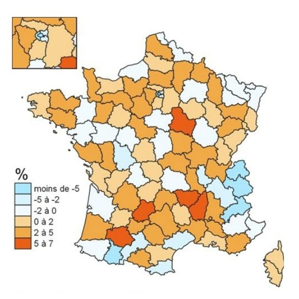 Orange et l'INSEE dressent le tableau des mouvements de population avant/après confinement