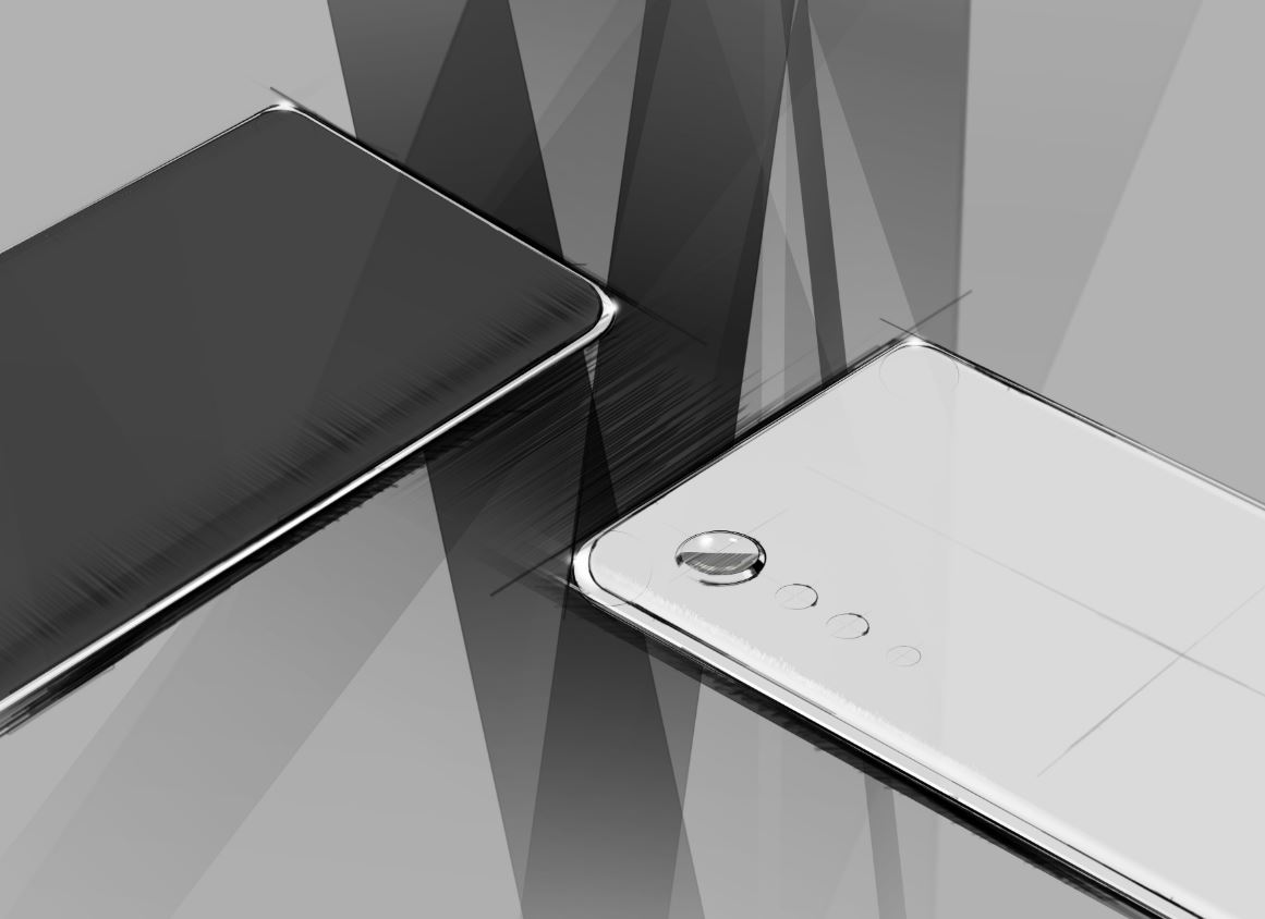 LG smartphone design