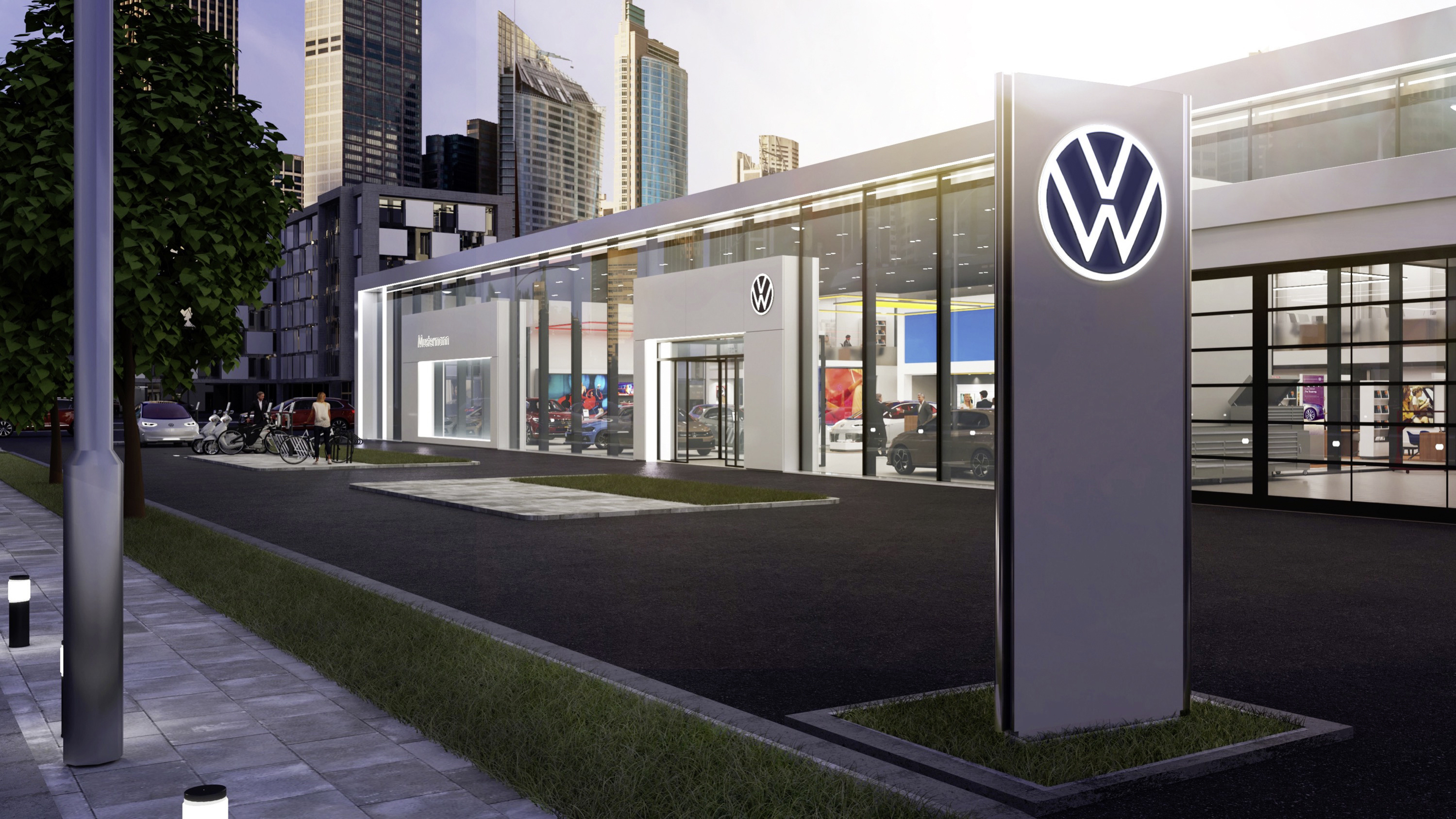 Volkswagen dévoile son nouveau logo