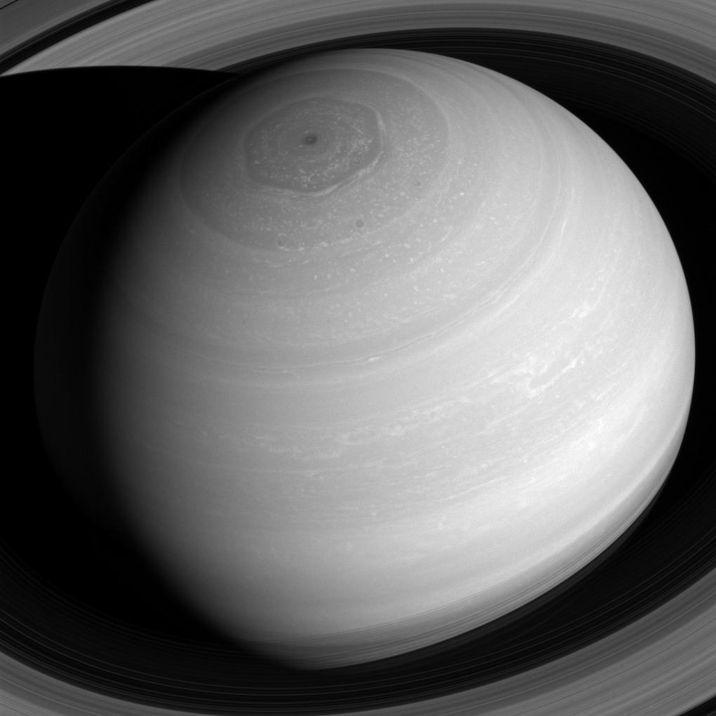 Hexagone Saturne Cassini