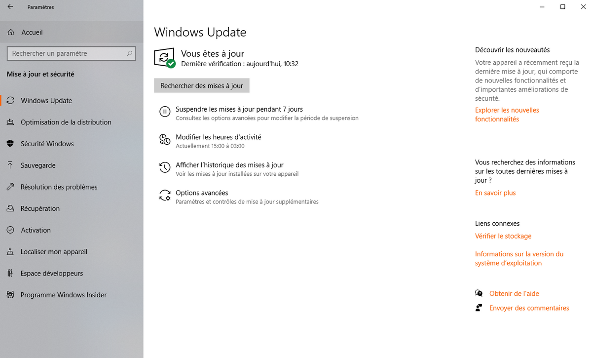 WIndows Update © clubic.com