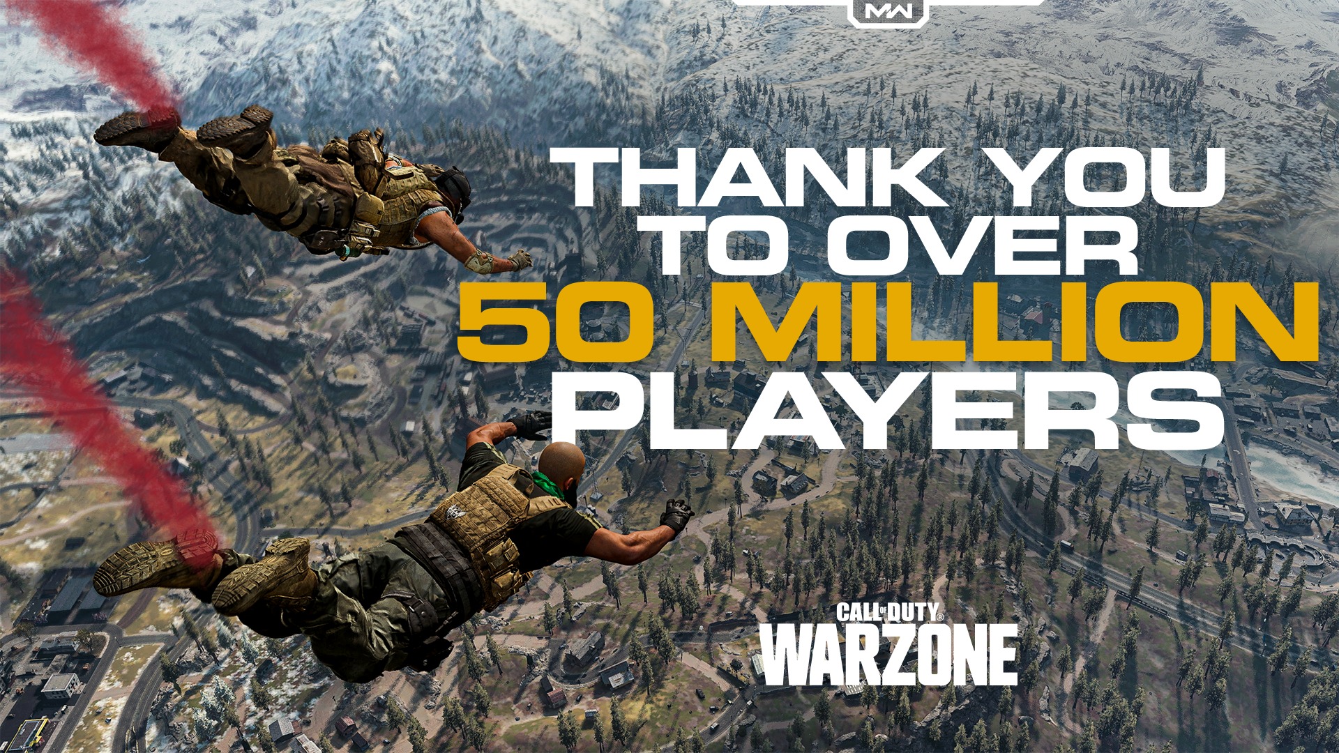 Call of Duty : Warzone franchit le cap des 50 millions de joueurs
