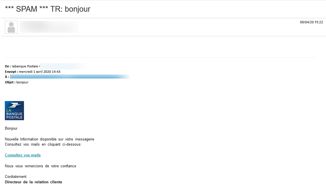 spam phishing © clubic.com