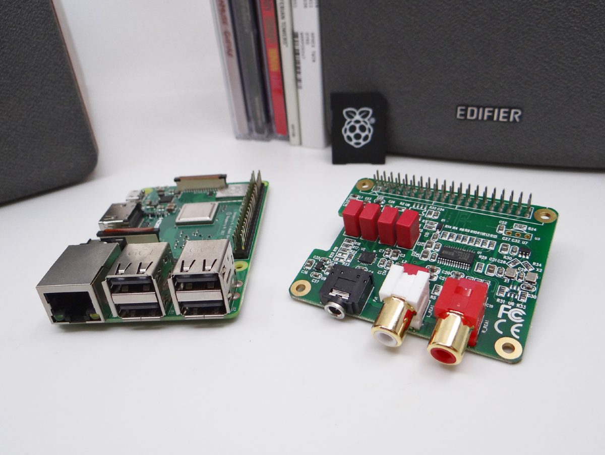 Un Pi 3 B+ associé à un DAC InnoMaker. Il n&#039;en faut pas (beaucoup) plus pour transformer vos équipements Hi-Fi © Matthieu Legouge pour Clubic