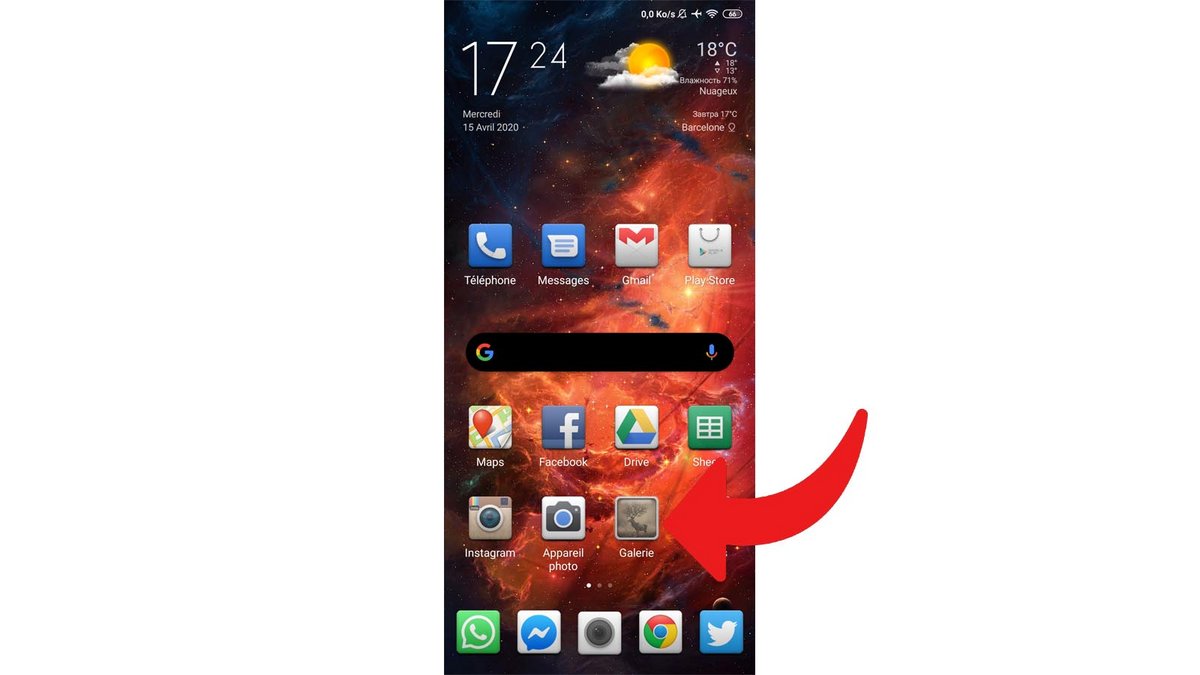 Android changer de fond d'écran