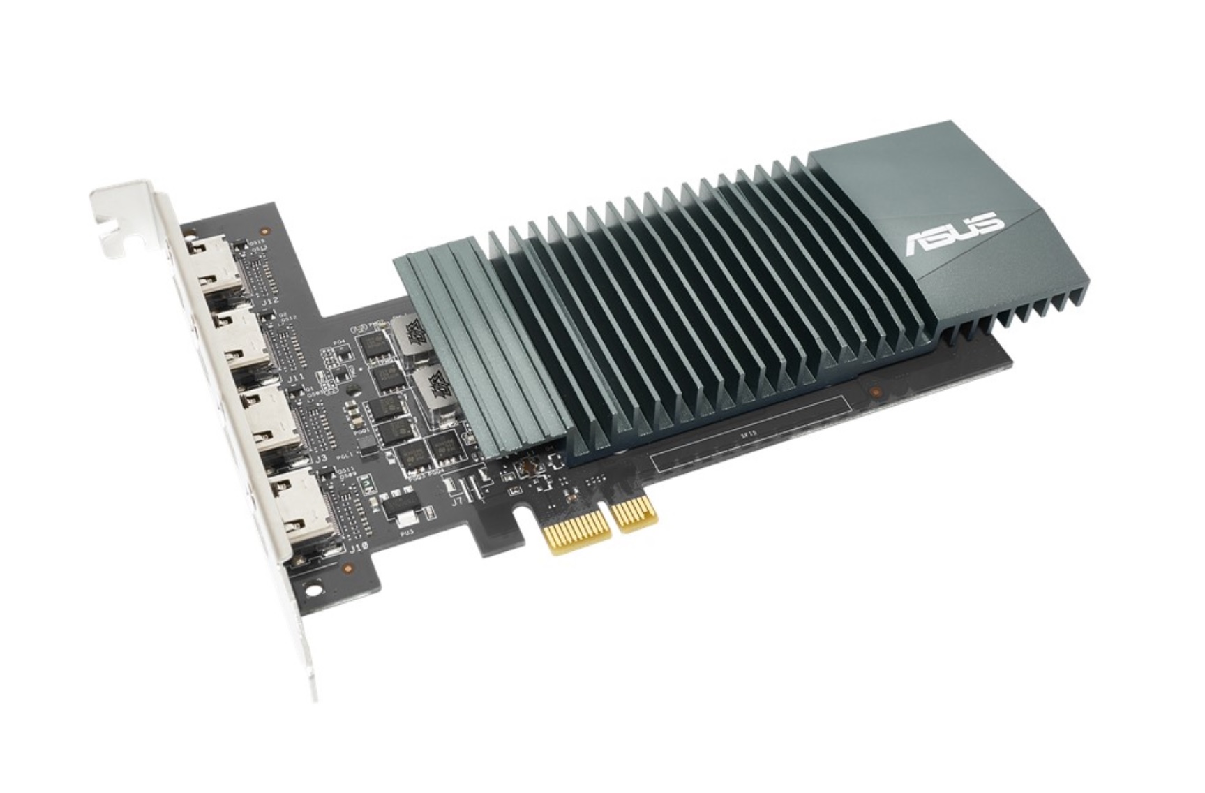 ASUS recycle de vieux GPUs NVIDIA GT 710 en y ajoutant quatre ports HDMI