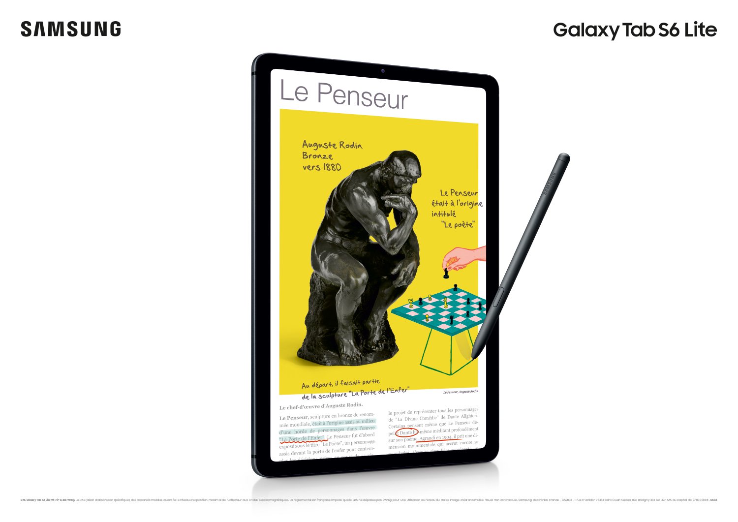 Samsung annonce la nouvelle tablette Galaxy Tab S6 Lite