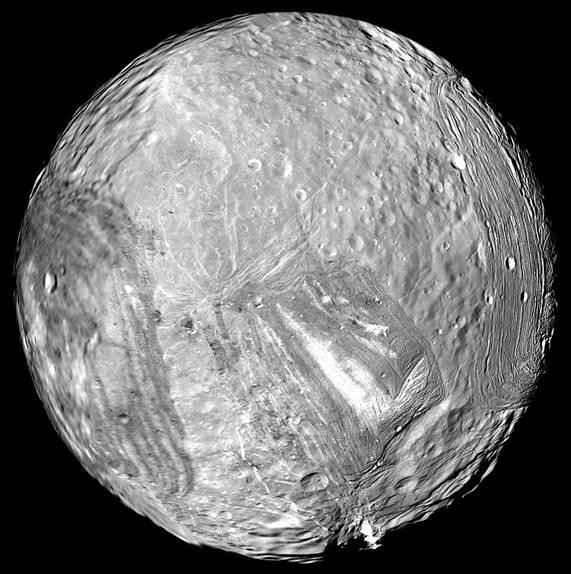 Uranus Miranda Voyager2