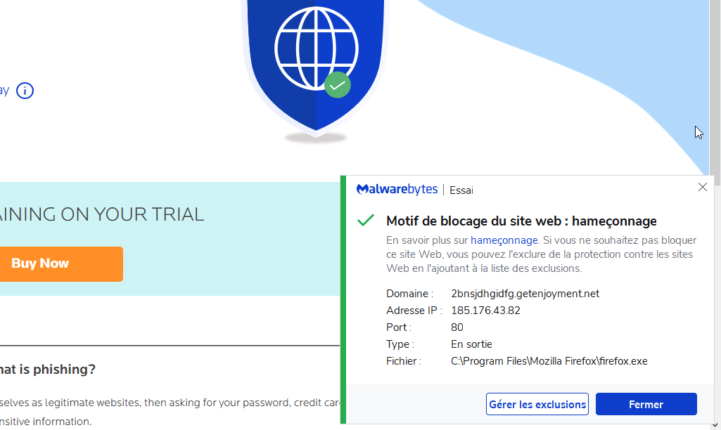 phishing malwarebytes © clubic.com