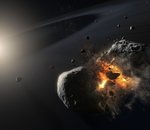 Ce n'était pas une exoplanète : Hubble observait en fait une gigantesque collision