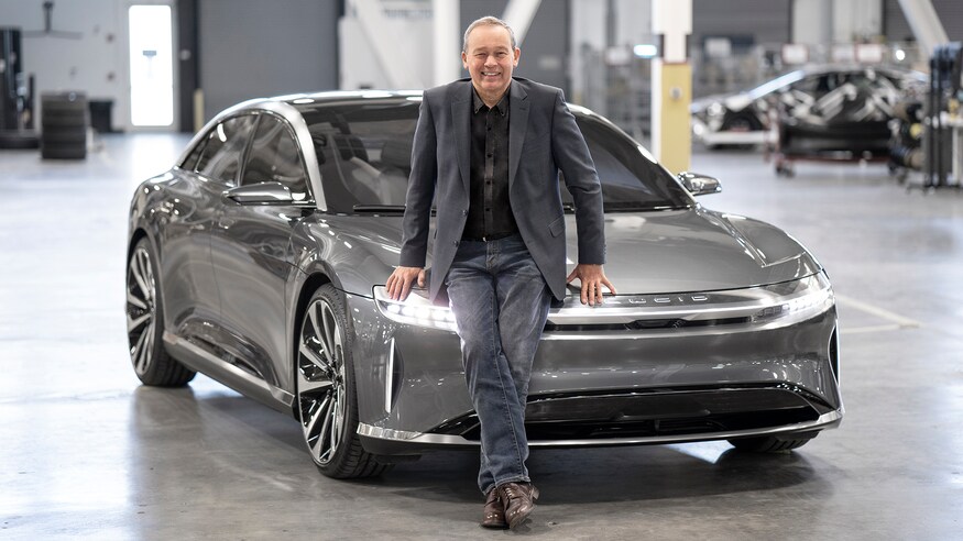 Peter Rawlinso CEO Lucid © Lucid Motors