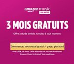 Amazon Music Unlimited gratuit pendant 3 mois pour les French Days