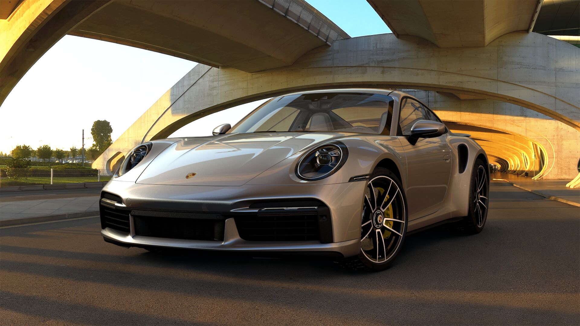 Une Porsche 911 Turbo S e-Hybrid en préparation