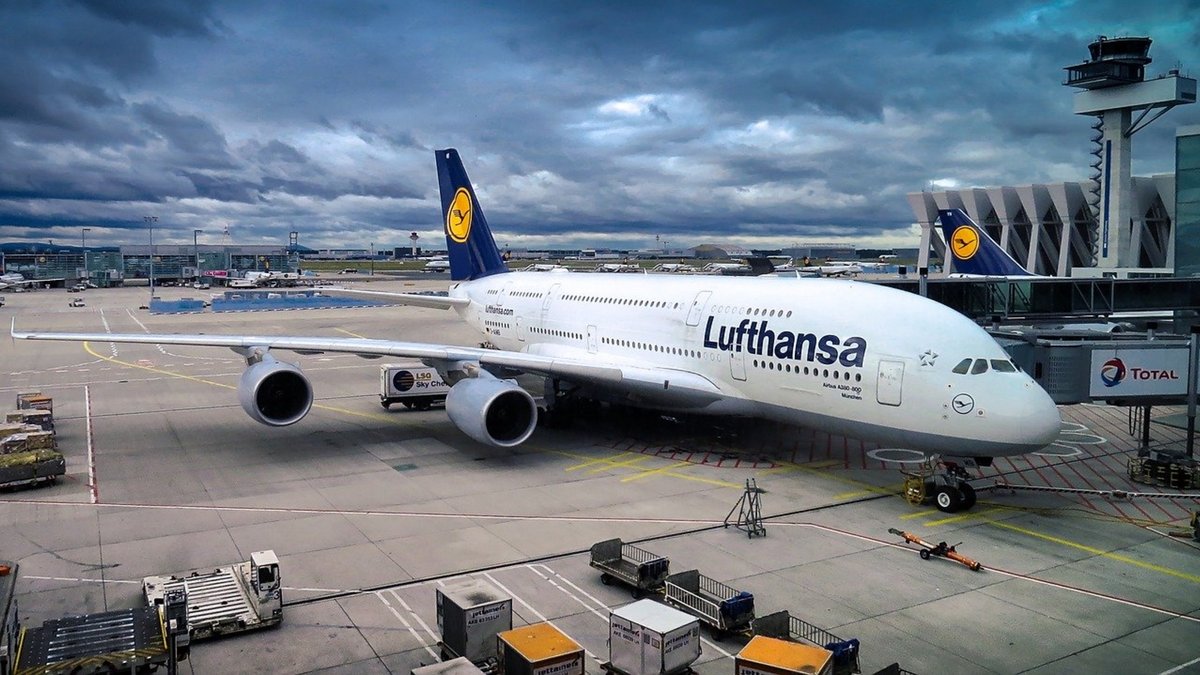 Un Airbus A380 de la compagnie Lufthansa (© Pixabay)