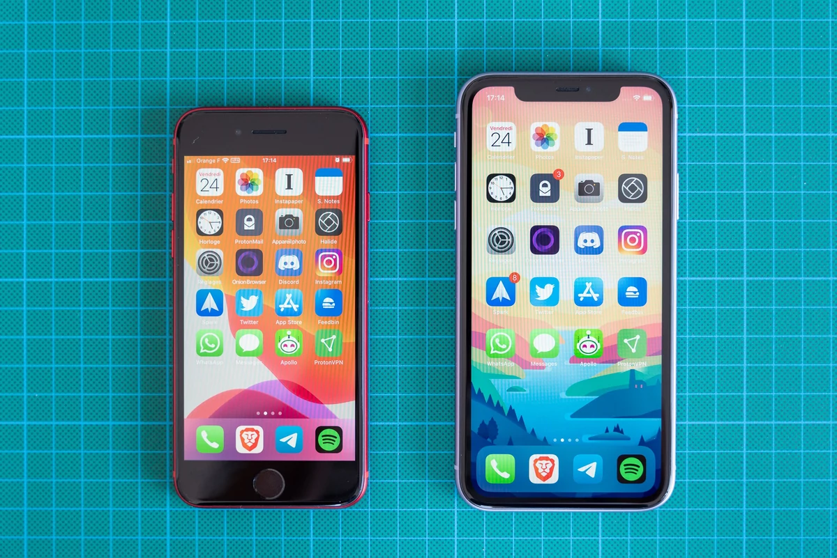 iPhone SE test
