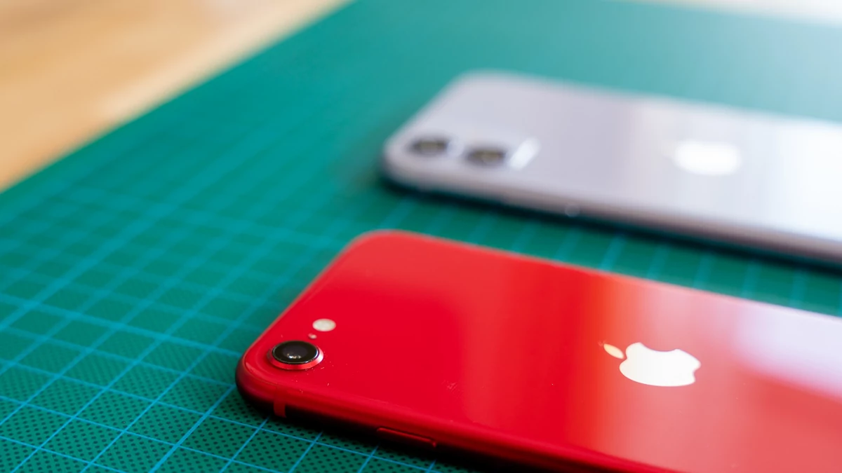 iPhone SE test