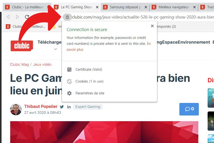 barre url brave