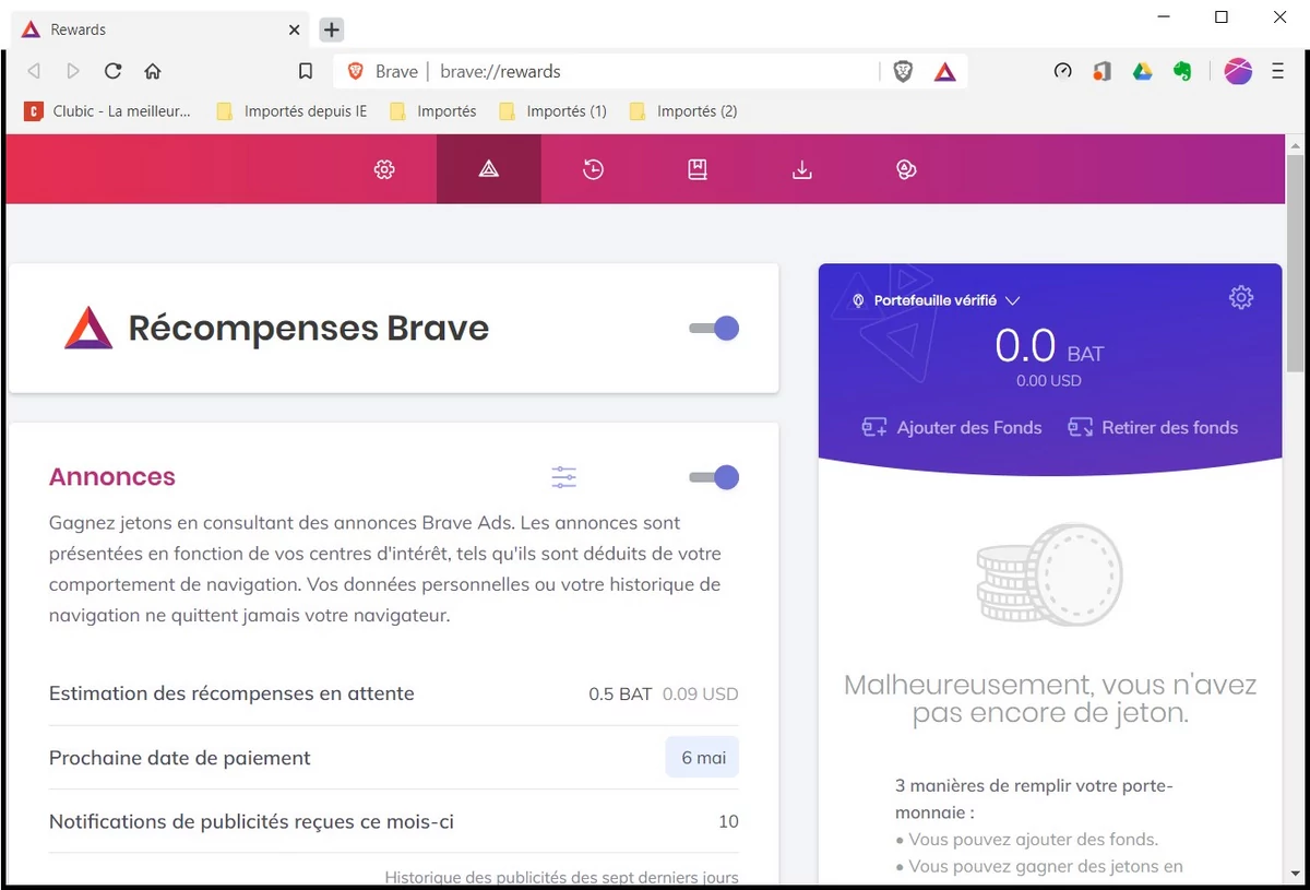recompenses brave